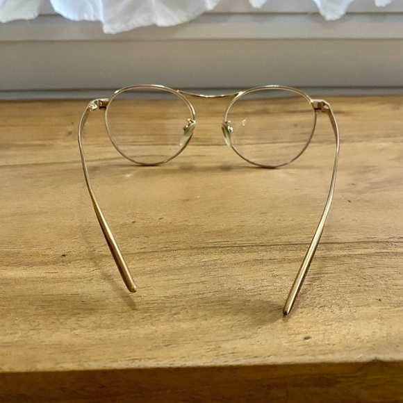 BVLGARI Round Gold Eyeglasses Frames – Luxury Designer Optical - Picture 4 of 5